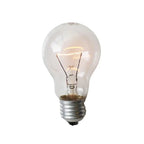 Ampoule 7W transparente à culot à vis diffusant une lumière chaude pour luminaire.