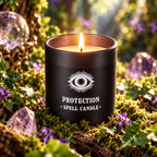 Bougie Parfumée Encens et Myrrhe Protection 30h