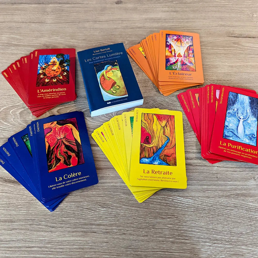 Les Cartes Lumière - 60 Cartes - Lisa Bartoli Le Courrier du Livre
