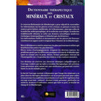 Quatrième de couverture du Dictionnaire thérapeutique des minéraux et cristaux présentant le résumé sur la lithothérapie.