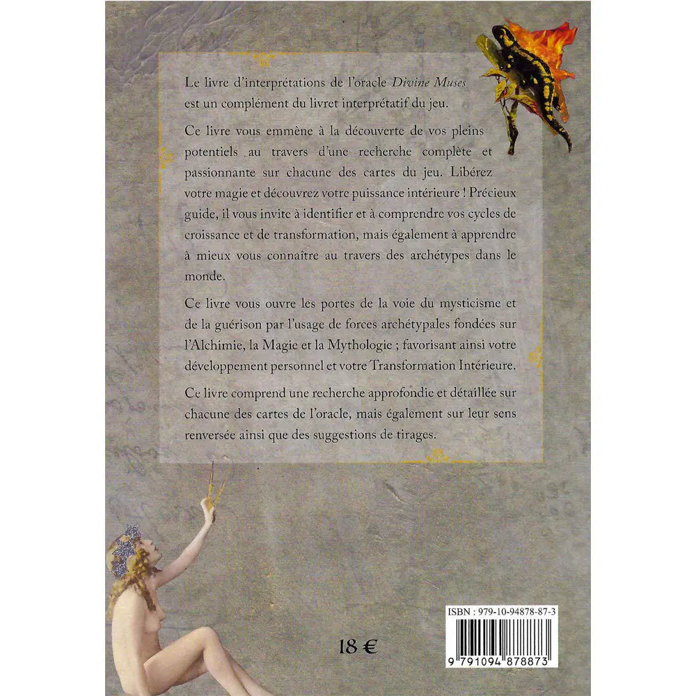 Divines Muses Oracle - Livre d'Interprétations - Marée Bento Editions Arcana Sacra