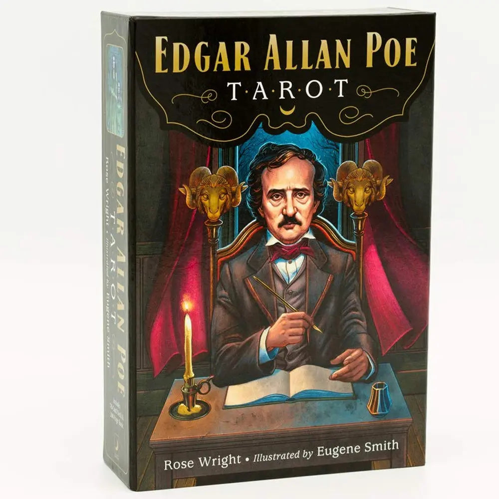 Edgar Allan Poe Tarot - Coffret 78 Cartes - Rose Wright, Eugene Smith Editions Arcana Sacra