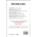 Quatrième de couverture du livre "Foutez-vous la paix !" avec résumé, prix et code ISBN.