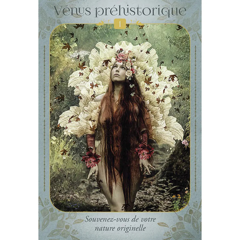 L'Oracle des Gardiennes des Mythes - 46 Cartes - Sylvie Verchère Editions Vega