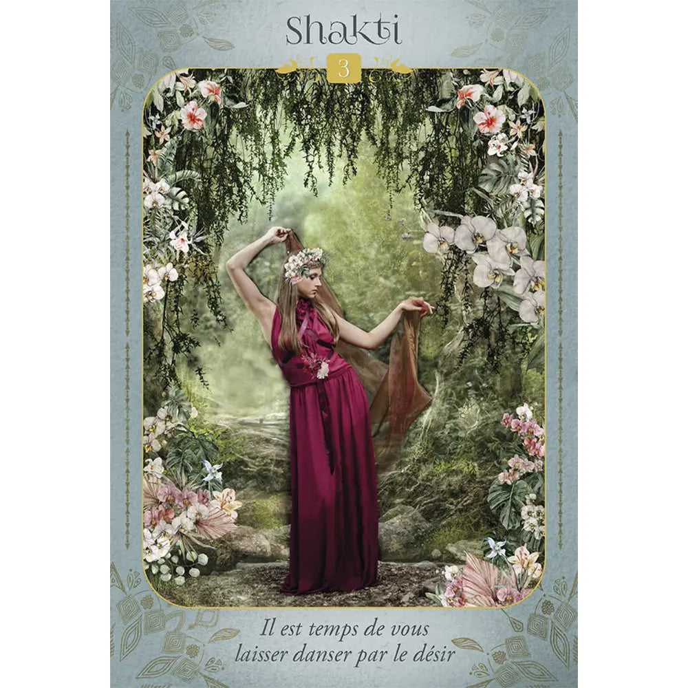 L'Oracle des Gardiennes des Mythes - 46 Cartes - Sylvie Verchère Editions Vega