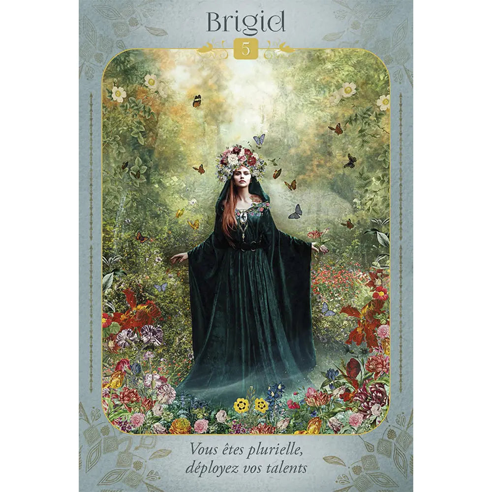 L'Oracle des Gardiennes des Mythes - 46 Cartes - Sylvie Verchère Editions Vega