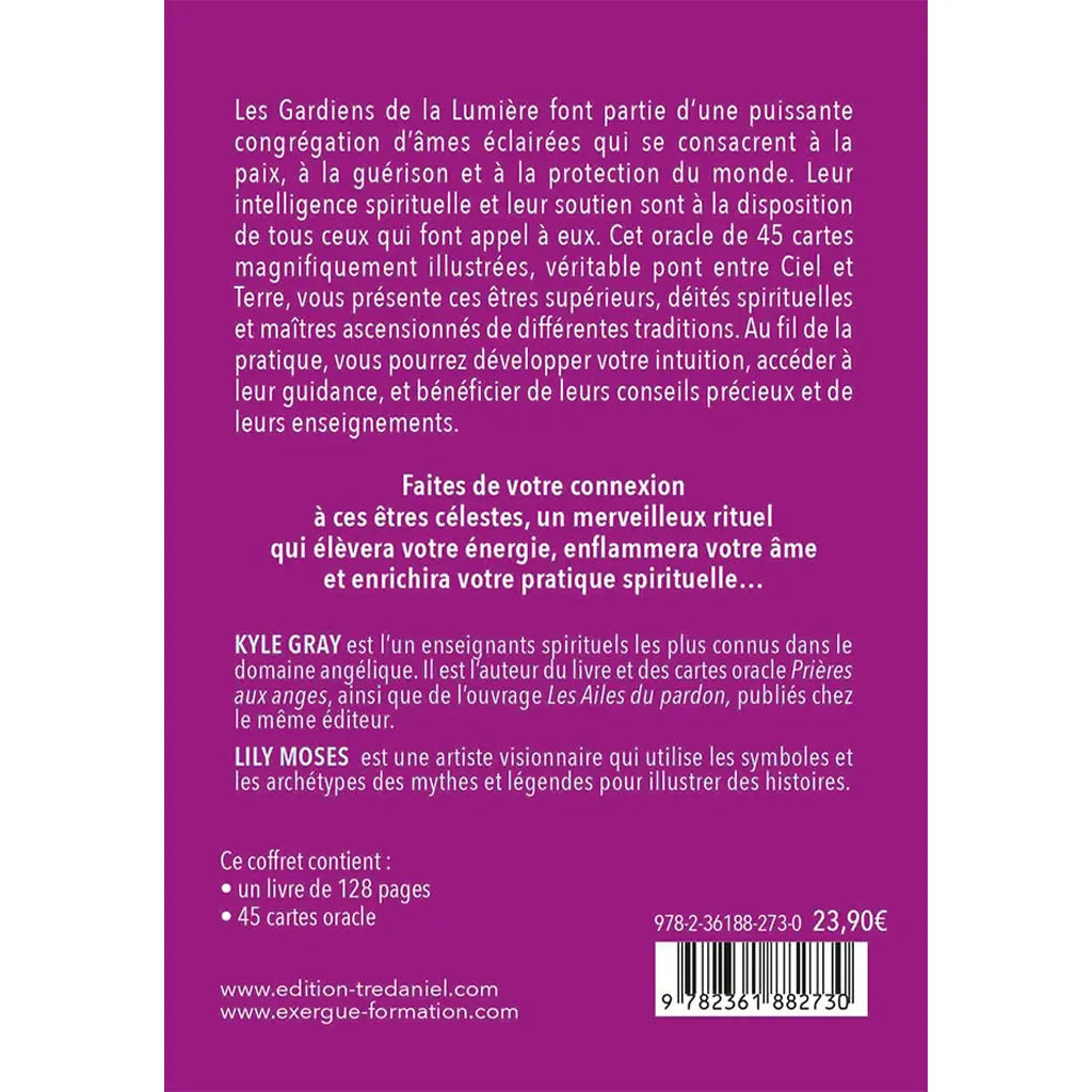 Les Gardiens de la Lumière - Cartes Oracle Editions Exergue