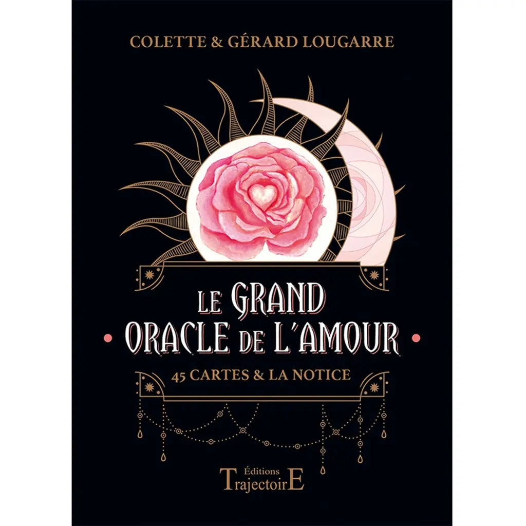Le Grand Oracle de l'Amour - Coffret Noir Trajectoire Editions Trajectoire
