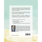 Le guide de la guérison énergétique de Cyndi Dale, illustré par le verso de sa couverture qui présente un résumé textuel et un portrait de l'auteure sur fond blanc et bleu turquoise.