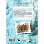 Quatrième de couverture du livre "Guide de terrain du petit peuple" avec résumé, prix de 22 € et code ISBN.
