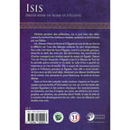 Quatrième de couverture du livre "Isis : Déesse-Mère de Rome et d'Égypte" avec résumé détaillé, prix de 18 €, logos environnementaux et code ISBN.