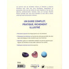 Quatrième de couverture du livre de Catherine Maillard présentant le résumé sur l'initiation à la lithothérapie, les bénéfices des pierres et une courte biographie de l'autrice.
