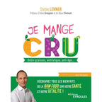 Couverture du livre "Je mange cru !" de Stefan Lehner aux Éditions Eyrolles.