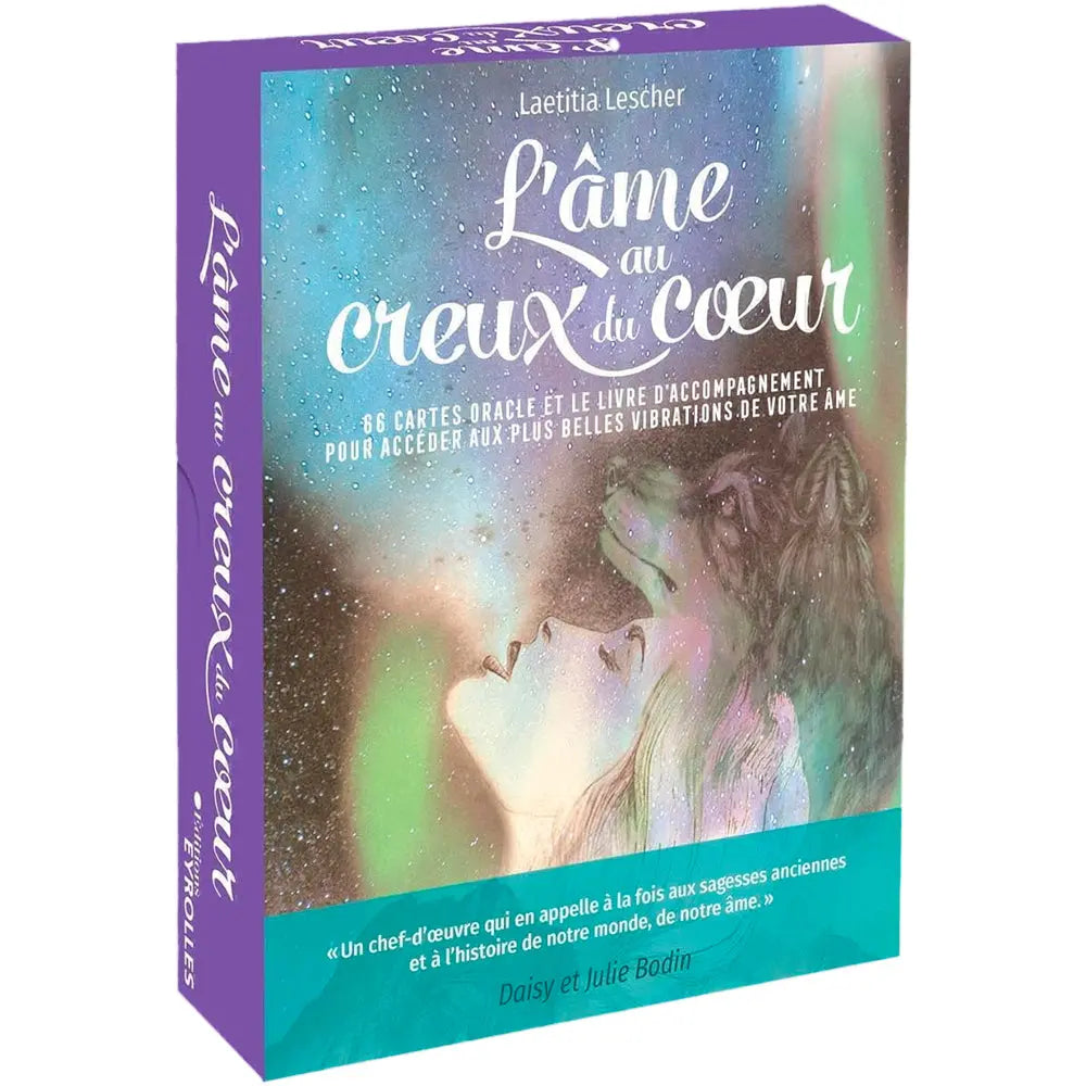 L'Âme au Creux du Coeur - Coffret Laetitia Lescher - 66 Cartes Editions Eyrolles