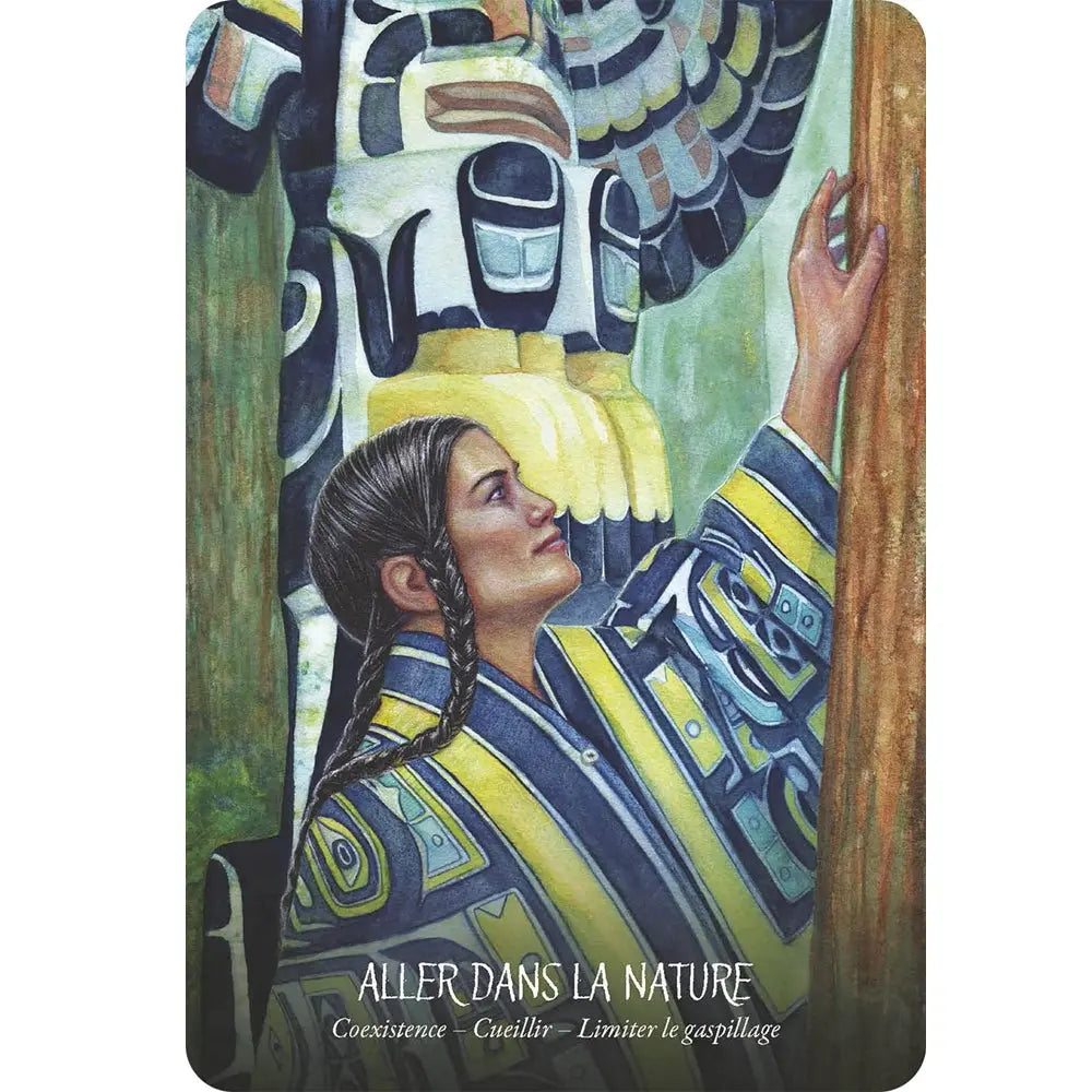 L'Oracle de l'Esprit des Ancêtres - Coffret 43 Cartes - Jade Sky Editions Vega