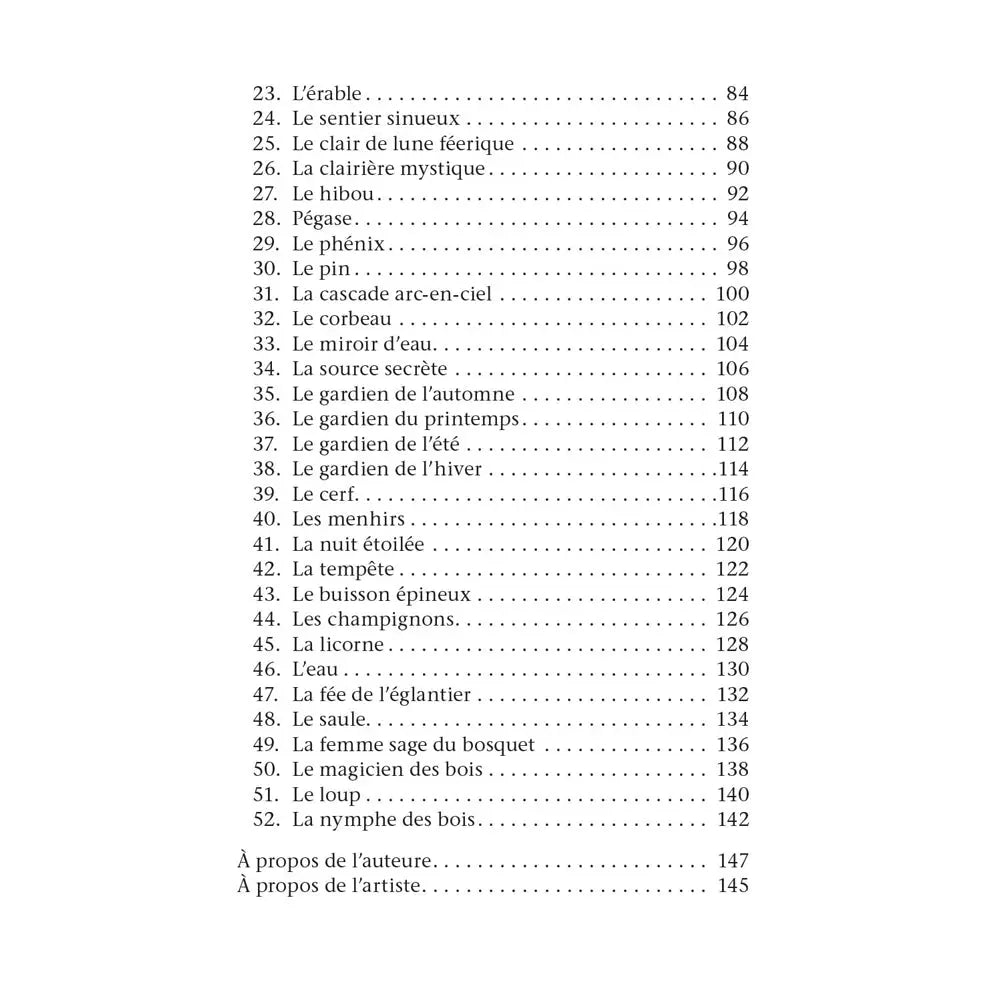 L'Oracle de la Forêt Sacrée - Denise Linn - Cartes oracles - Livre + 52 cartes Editions Exergue