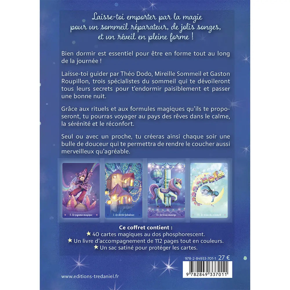 L'Oracle du Sommeil - Livre + 40 Cartes Malory Malmasson Guy Trédaniel Editeur