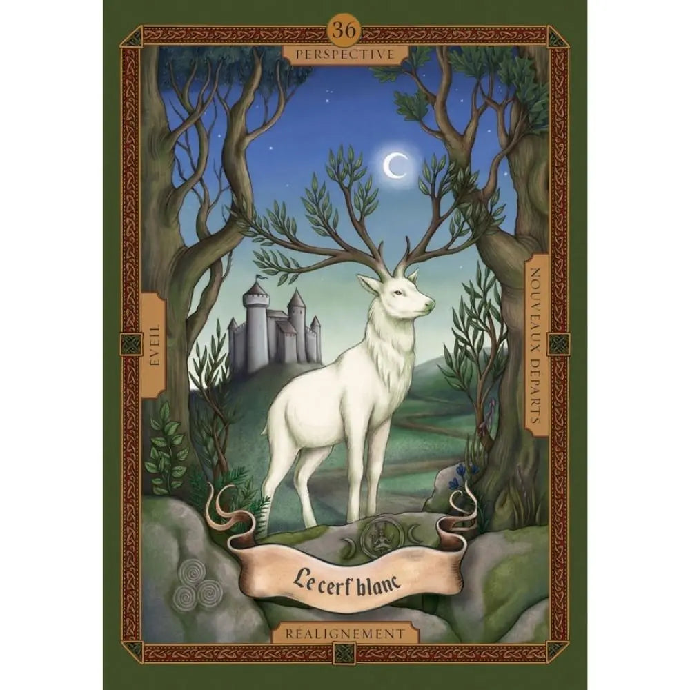 L'Oracle des Brumes d'Avalon - Coffret 36 Cartes Editions Vega