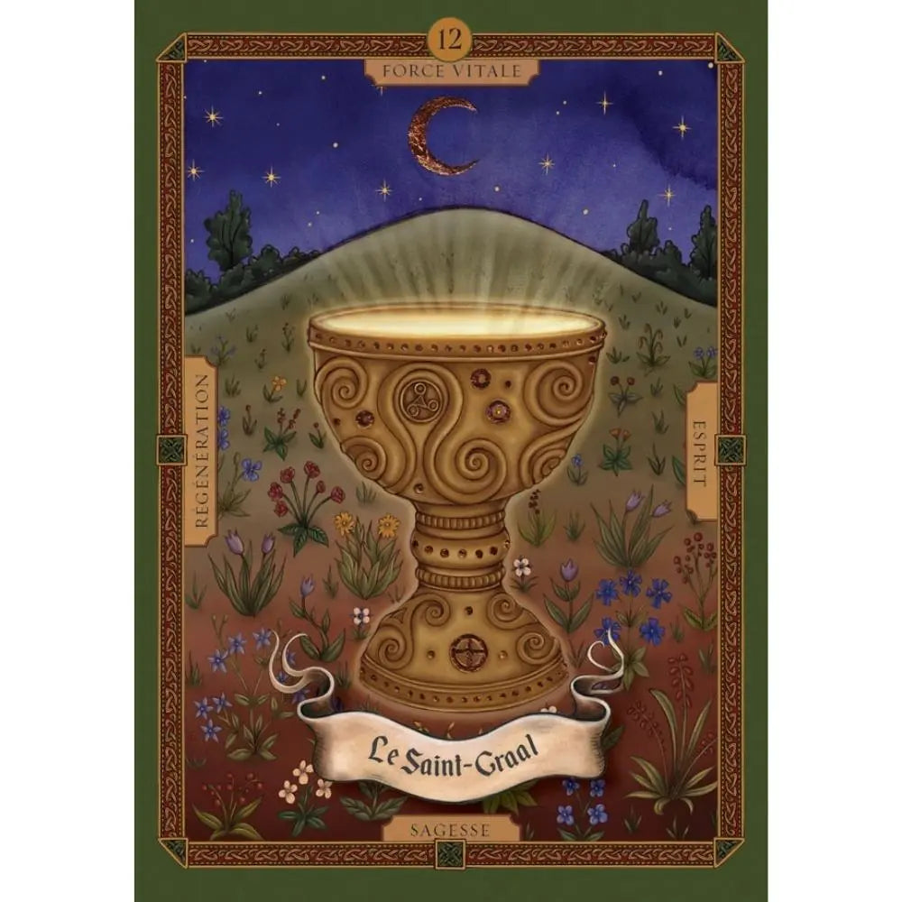 L'Oracle des Brumes d'Avalon - Coffret 36 Cartes Editions Vega
