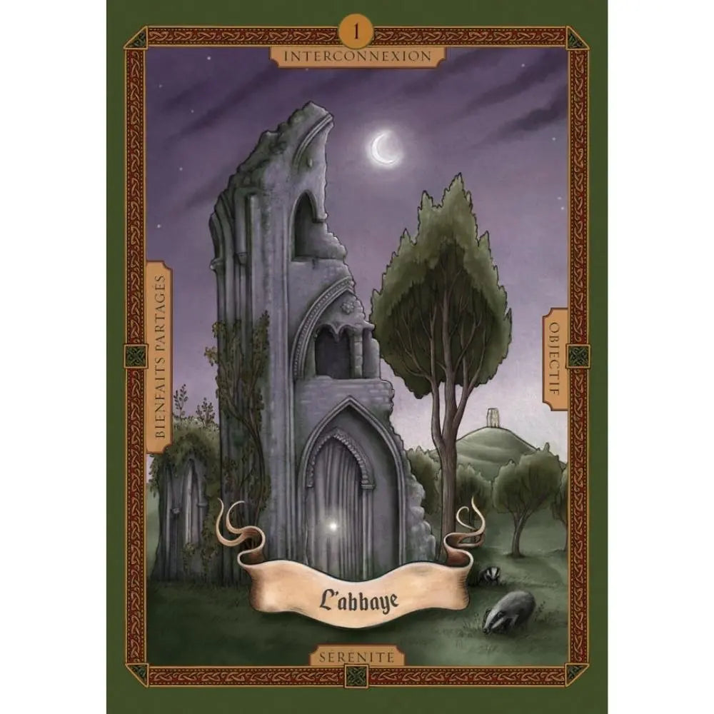 L'Oracle des Brumes d'Avalon - Coffret 36 Cartes Editions Vega
