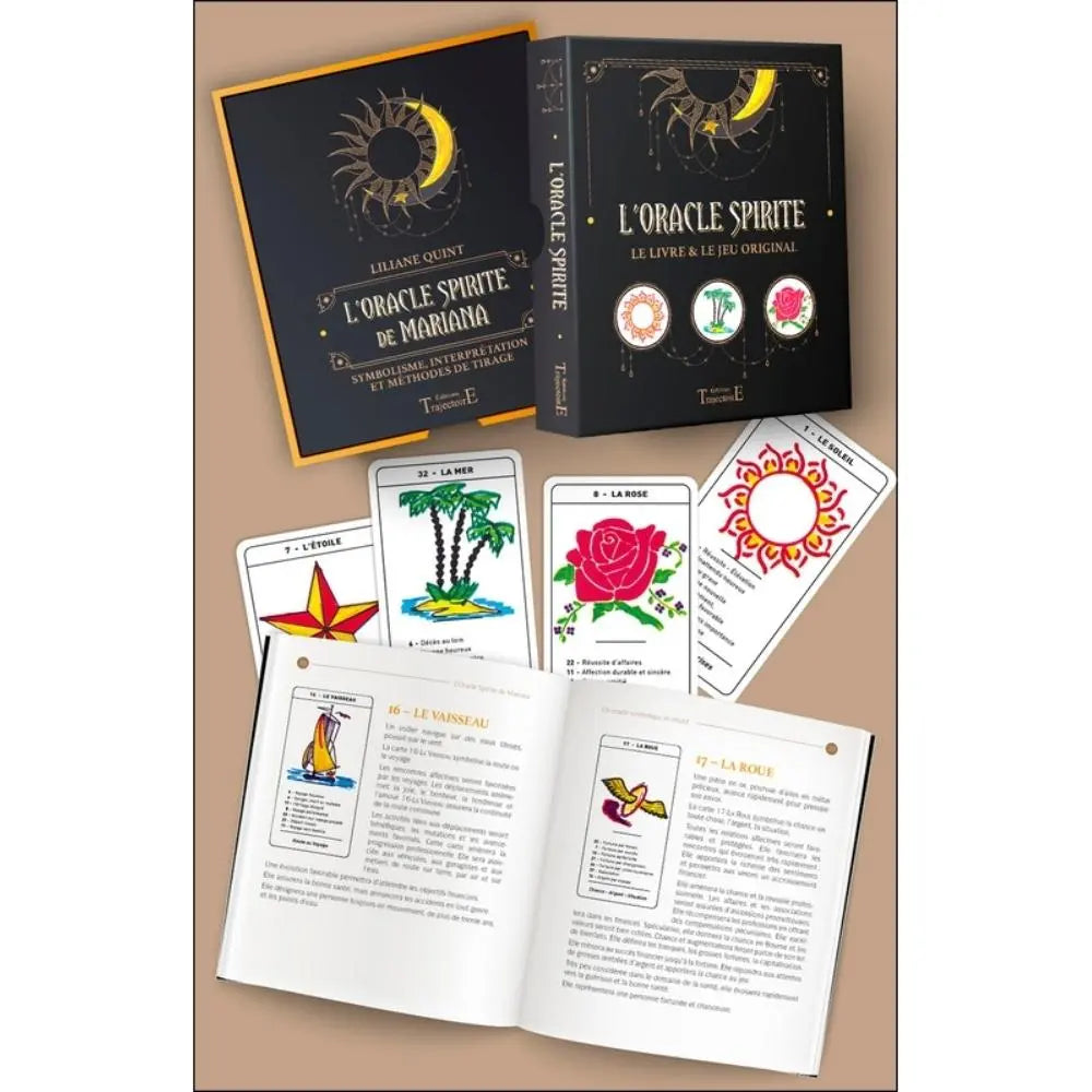 Oracle Spirite - Coffret Noir Trajectoire Editions Trajectoire