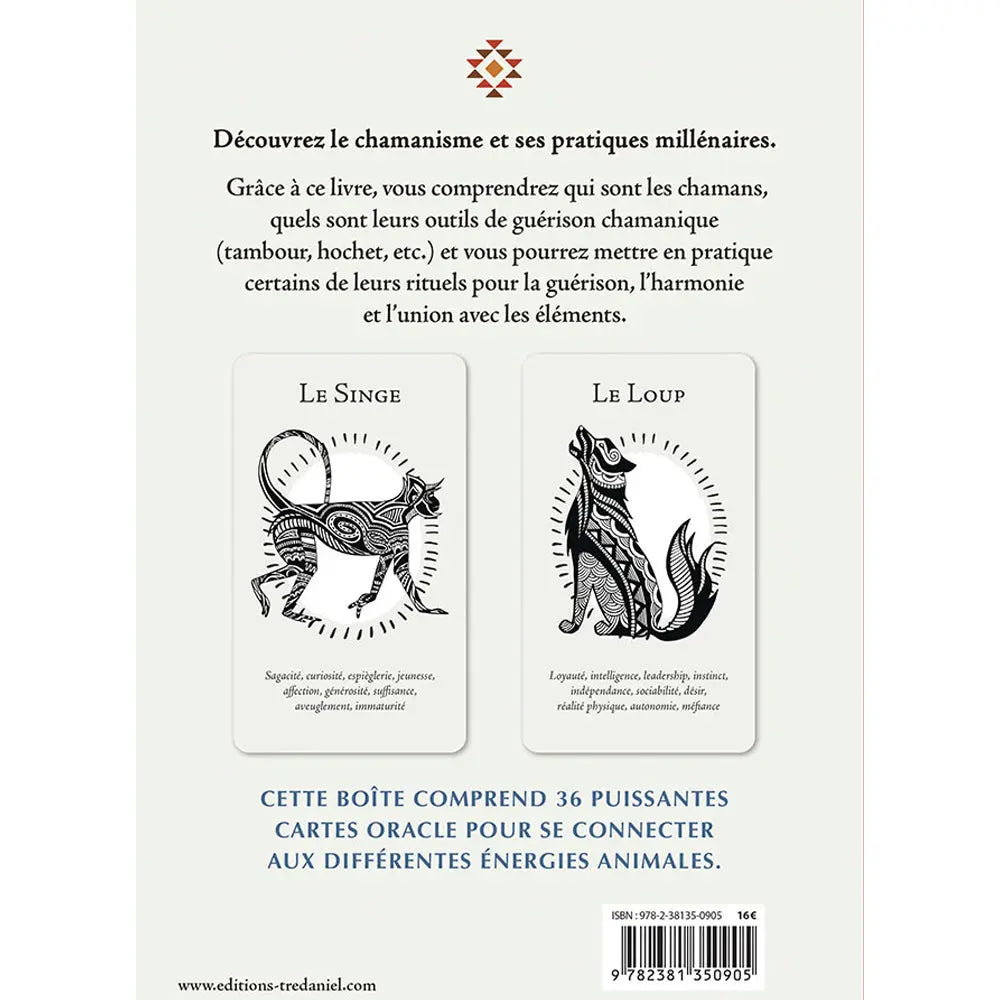 La Boîte du Chaman - Coffret 36 Cartes Editions Vega