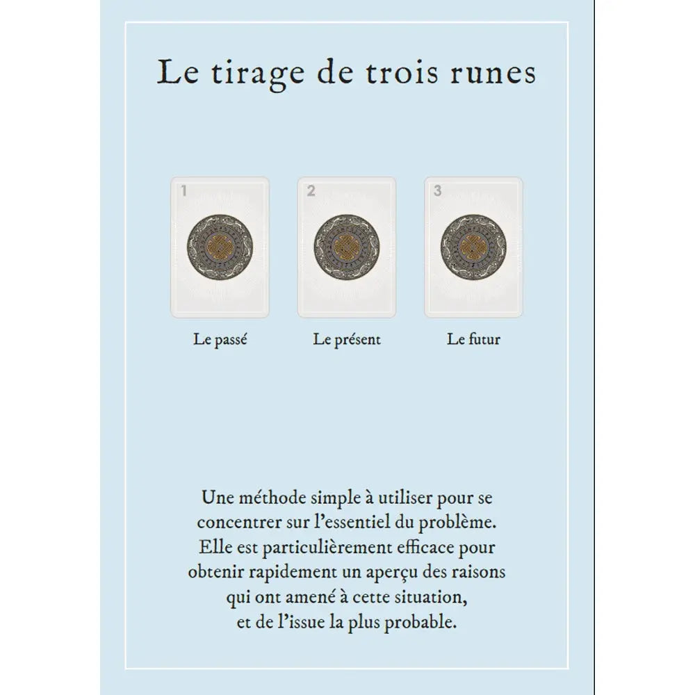 La Boîte des Runes - Coffret 36 Cartes Editions Vega