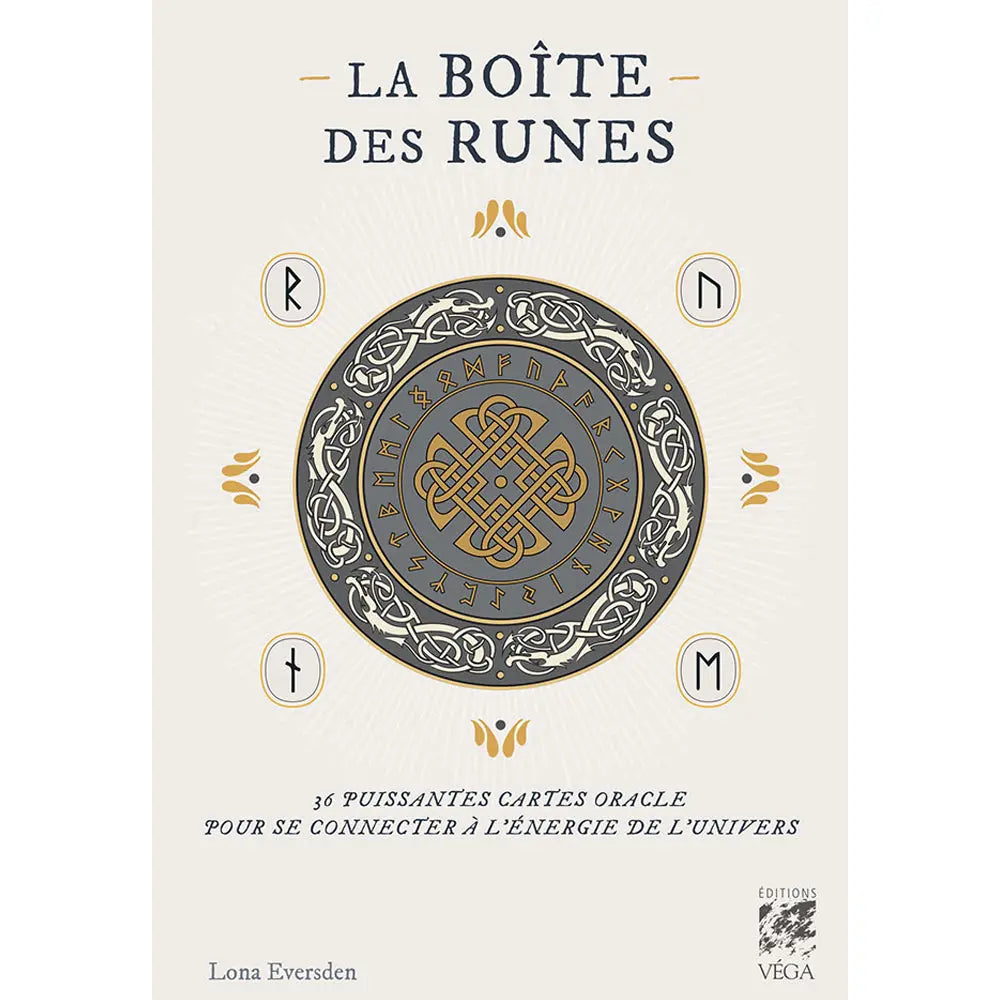 La Boîte des Runes - Coffret 36 Cartes Editions Vega