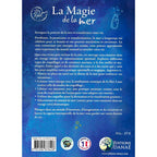 Quatrième de couverture du livre La Magie de la mer résumant les pouvoirs de l'océan et les rituels marins.