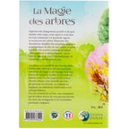 Quatrième de couverture du livre La Magie des arbres avec résumé et code-barres.