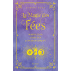 Couverture du livre La Magie des Fées d'Aurora Kane aux éditions Tchou, illustrée sur un fond violet avec des lettrages et motifs dorés incluant une silhouette de fée entourée du soleil et de la lune, ainsi que le sous-titre "Sortilèges et rituels d'enchantement".