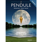 Couverture du coffret « Le Pendule - Manuel Pratique » de Ronald Bonewitz et Lilian Verner-Bonds, illustrée par un pendule doré en lévitation devant une pleine lune surplombant un plan d'eau.
