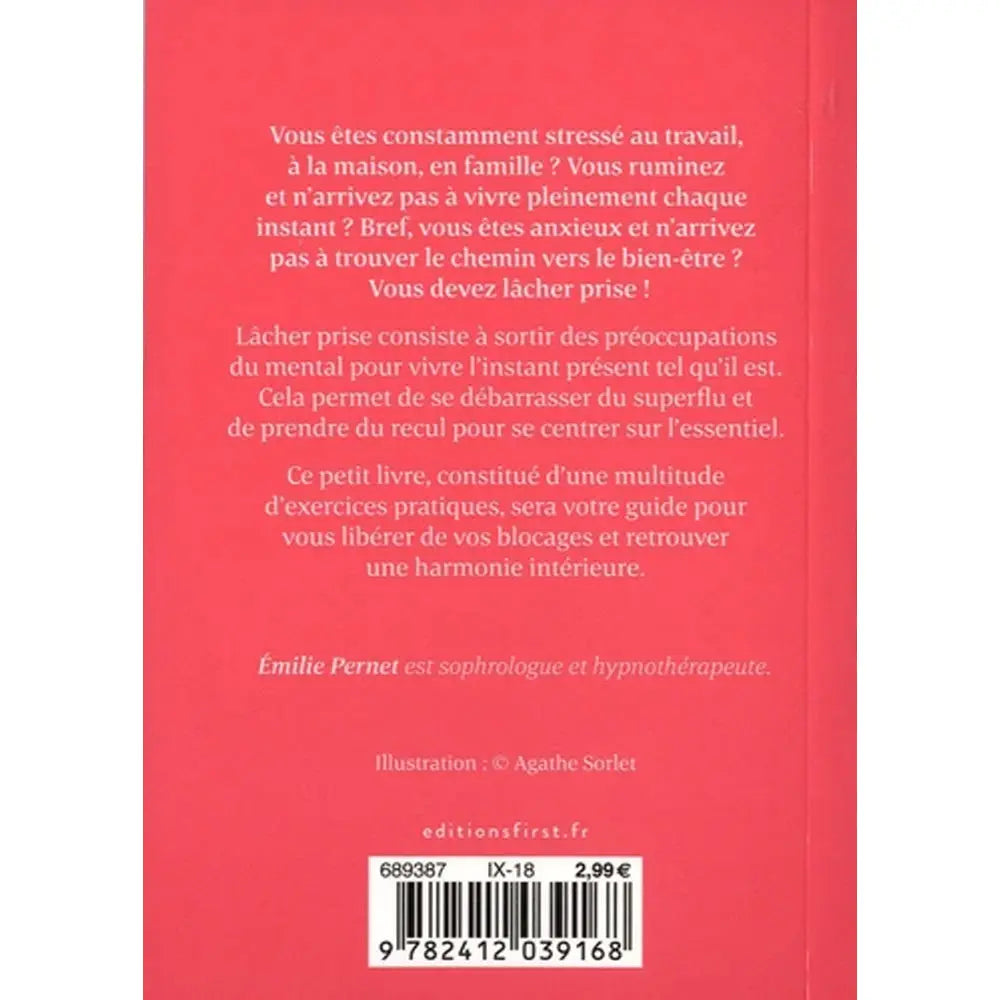 Le Petit Livre du Lâcher Prise - Emilie Pernet First Editions