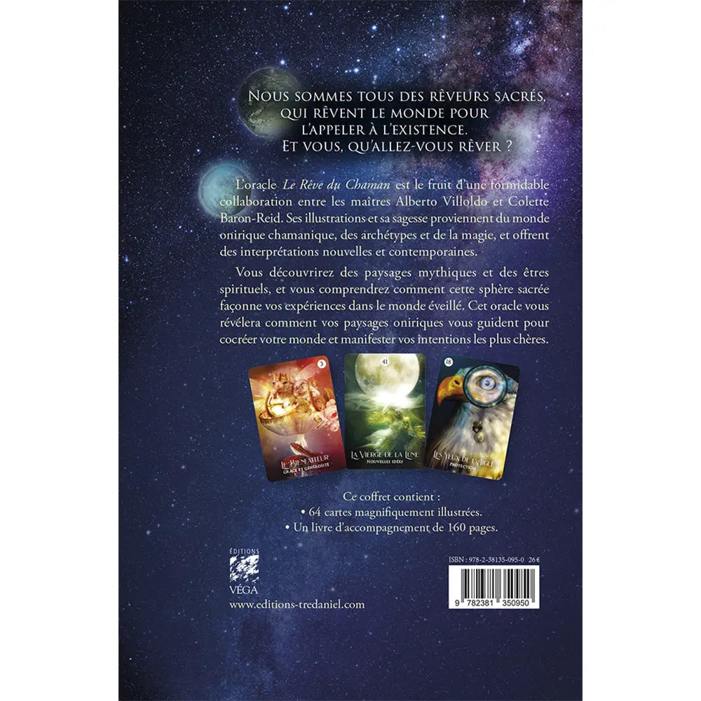 Le Rêve du Chamane -  64 Cartes Oracle - Alberto Villoldo Editions Vega