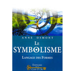 Le Symbolisme - Langage des Formes de René Osmont, illustré au centre par un dessin géométrique de cercles concentriques et d'un triangle, sur une couverture crème.