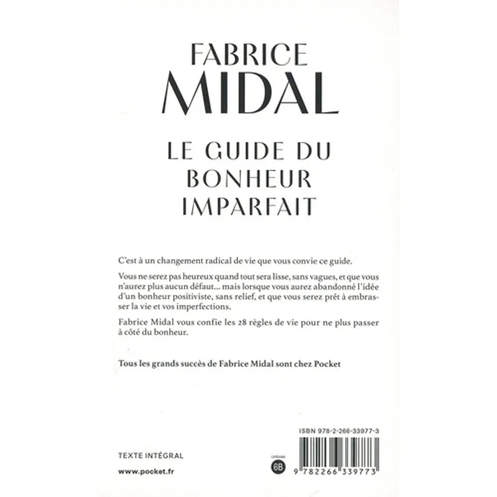 Le Guide du Bonheur Imparfait - Fabrice Midal Pocket