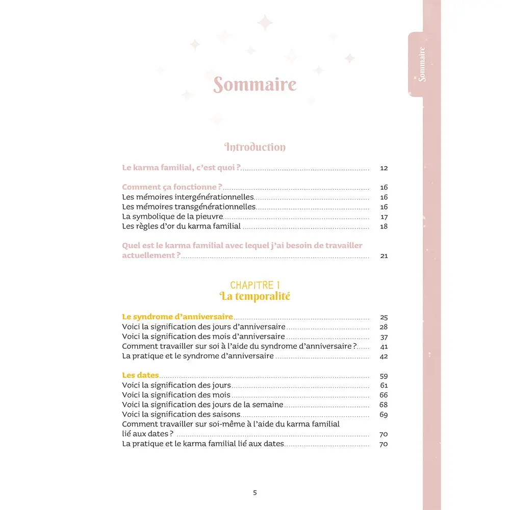 Le Guide du Karma Familial Tout part de Toi ! Isabelle Cerf Editions Exergue
