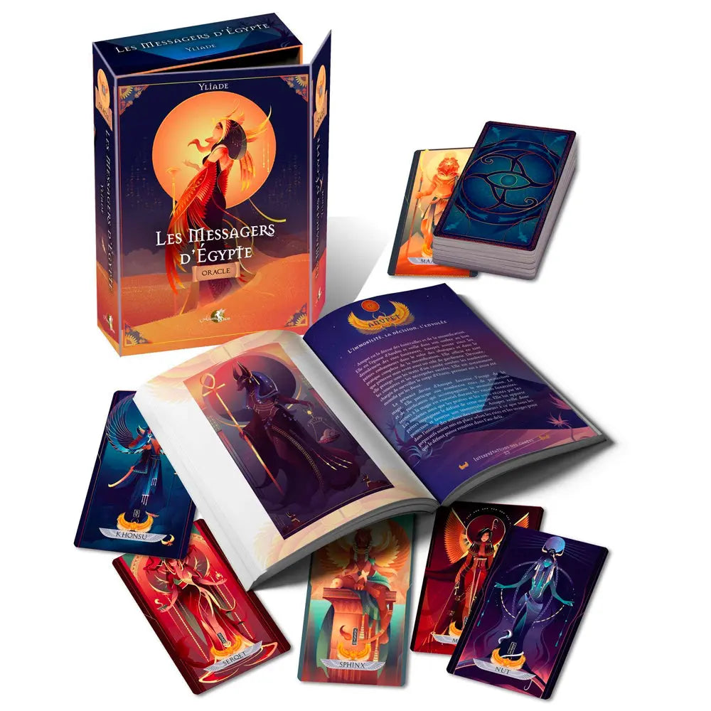 Les Messagers d'Egypte - Oracle - Yliade Editions Arcana Sacra