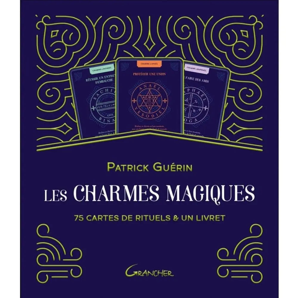 Coffret Granger Les Charmes Magiques - 75 Cartes de Rituels Editions Grancher