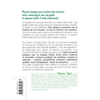 Libérez le Médium qui est en Vous ! de Fabienne Bizet, sa quatrième de couverture présentant le résumé sur un fond blanc épuré avec des titres et une biographie de l'auteure en police manuscrite verte.