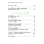Manuel de Soins Énergétiques pour les Animaux de Luc Bodin, une page du sommaire détaillant la section sur le soin de base ou soin standard.