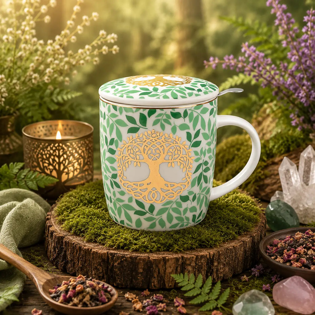 Mug Arbre de Vie Infuseur à Thé