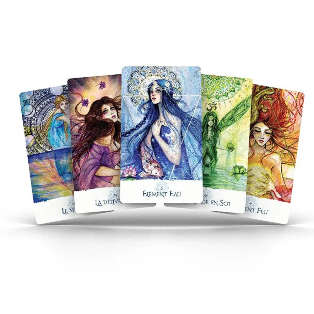 Oracle d'Âme à Âme -  Coffret Livre + 46 cartes + Boîte cloche Editions Arcana Sacra