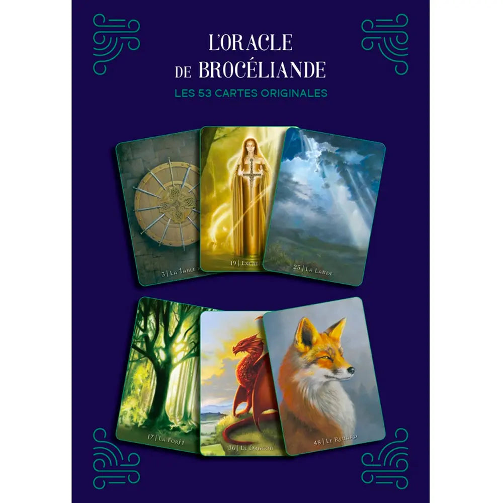 L'Oracle de Brocéliande - Coffret Grancher 53 Cartes Echoppe de Gaïa