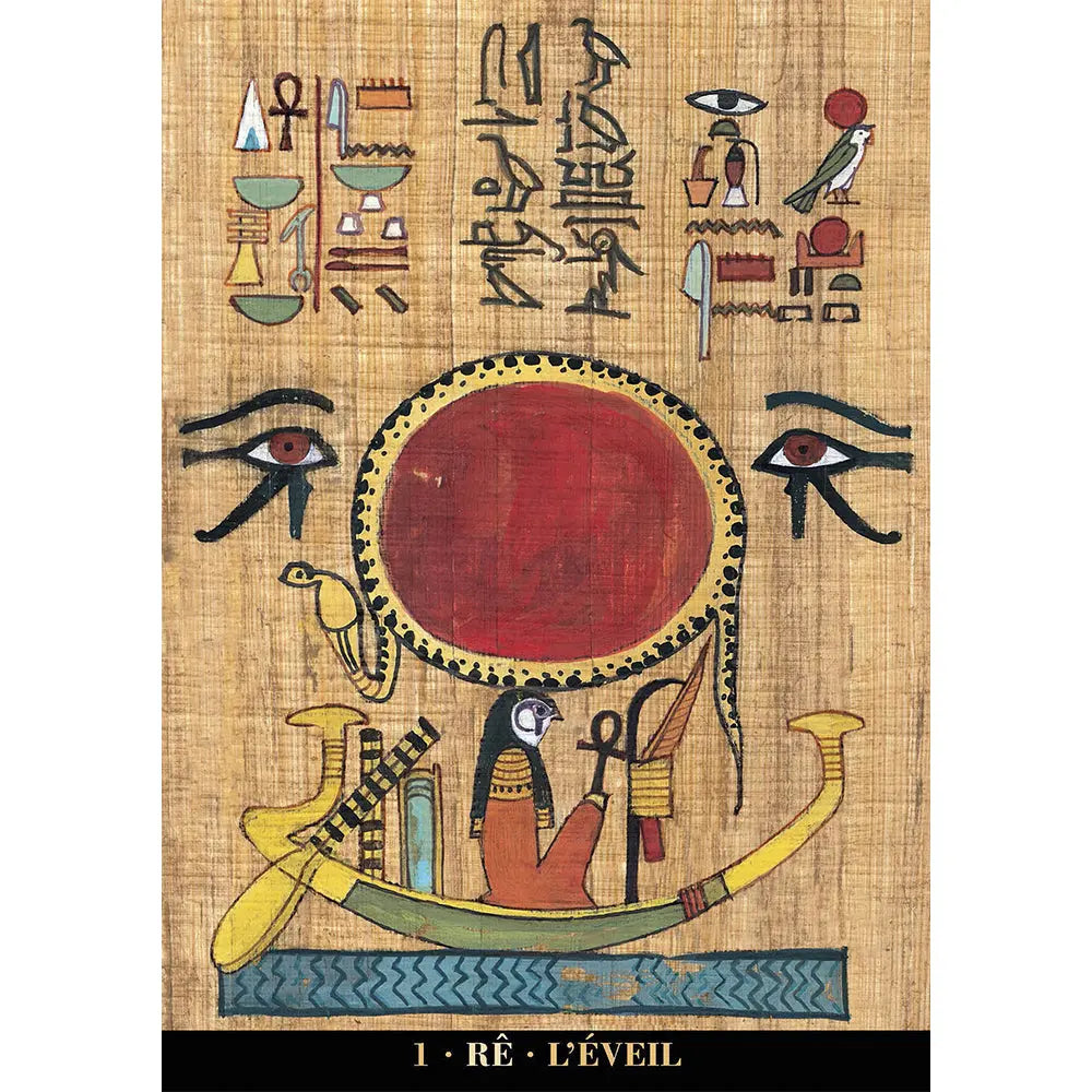 Oracle des Dieux Egyptiens - Silvana Alasia - Jeu 36 Cartes Guy Trédaniel Editeur