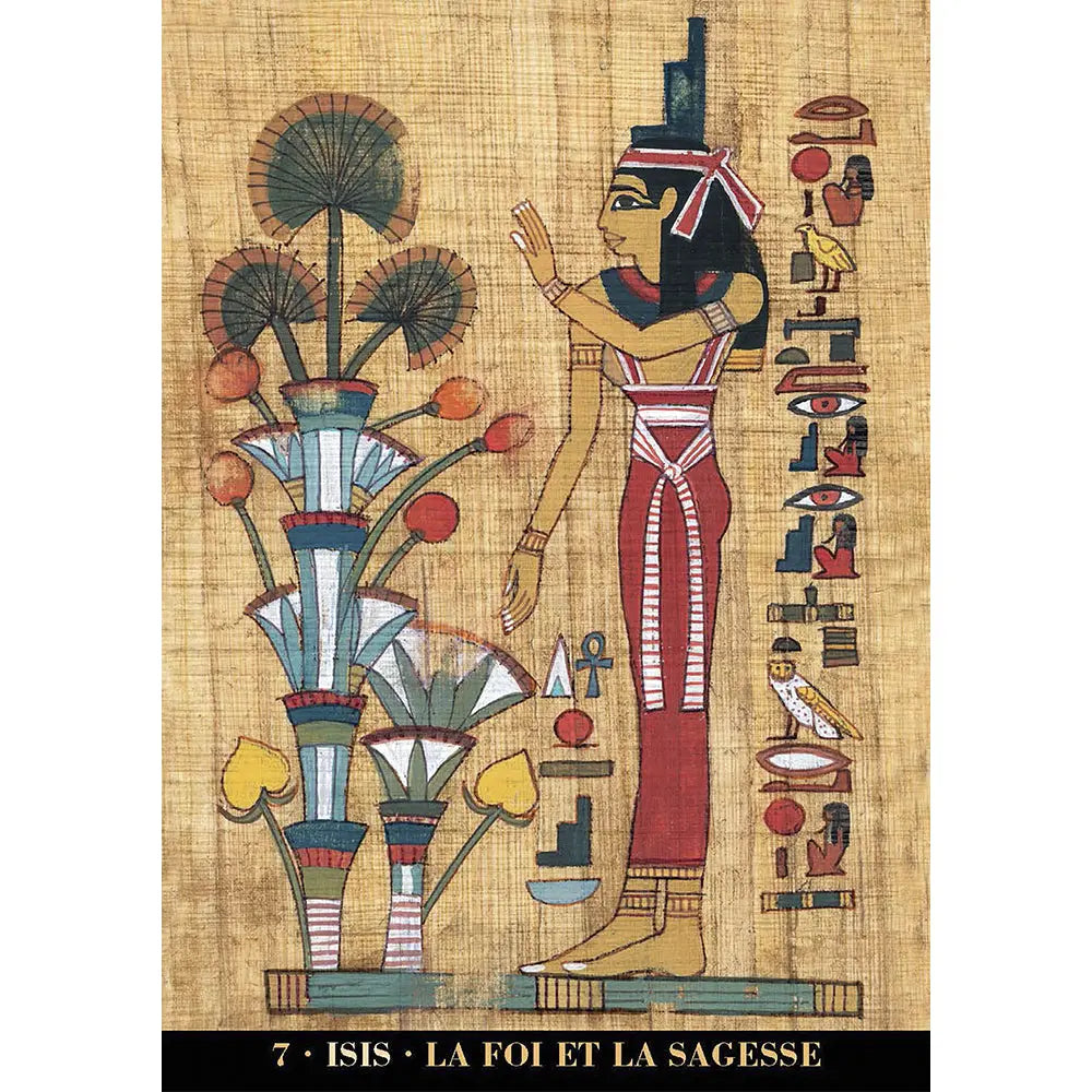 Oracle des Dieux Egyptiens - Silvana Alasia - Jeu 36 Cartes Guy Trédaniel Editeur