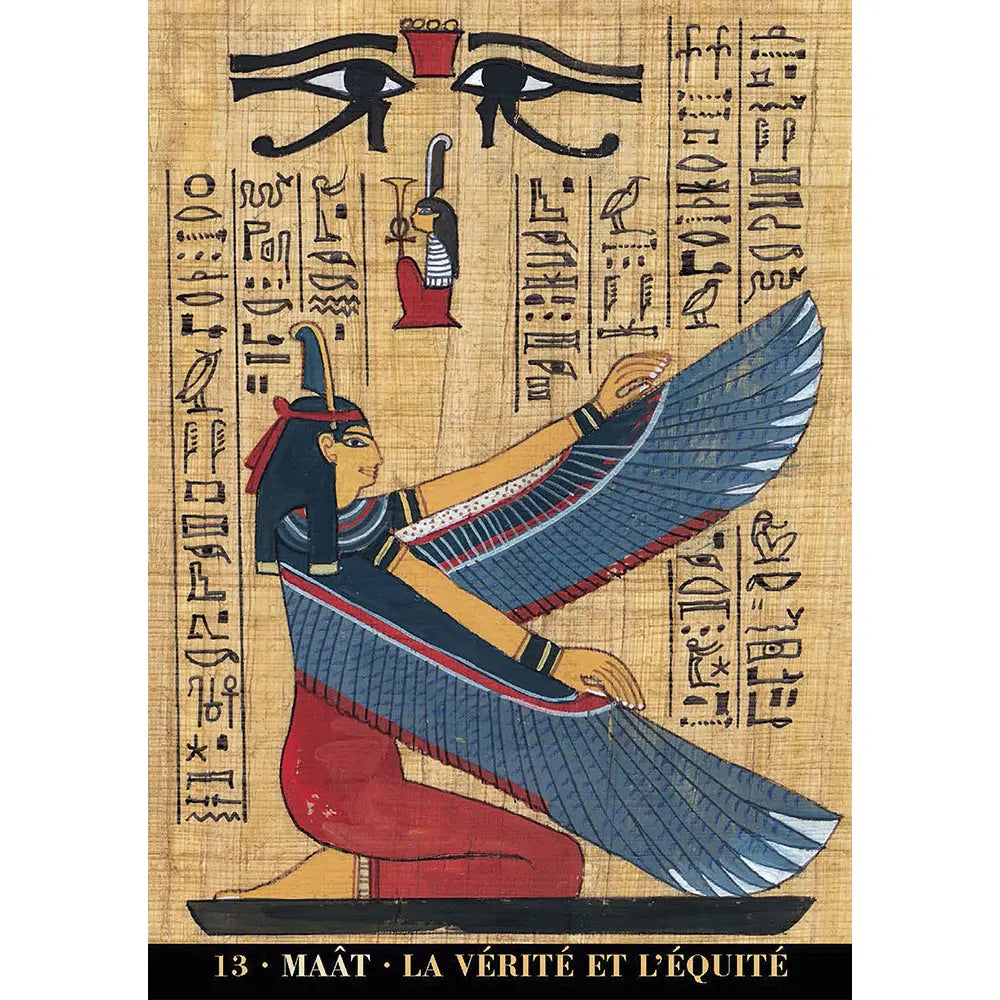 Oracle des Dieux Egyptiens - Silvana Alasia - Jeu 36 Cartes Guy Trédaniel Editeur