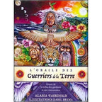 Coffret L’Oracle des Guerriers de la Terre – couverture illustrée, titre et auteur visibles.