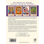 Dos du coffret de l’Oracle des Guerriers de la Terre avec présentation et contenu du coffret.
