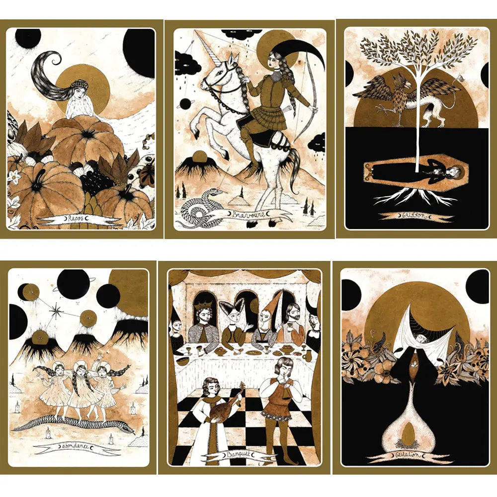 Oracle Médiéval et Merveilleux - 40 Cartes Guy Trédaniel Editeur